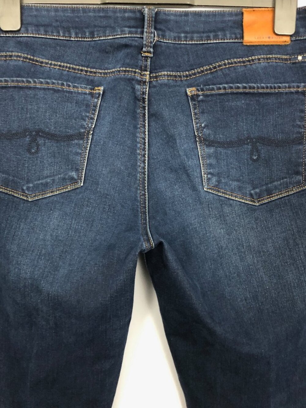 Lucky Brand Lolita Skinny Jeans Womens 10/30 Dark Wash Blue Denim Mid Rise - Picture 5 of 13